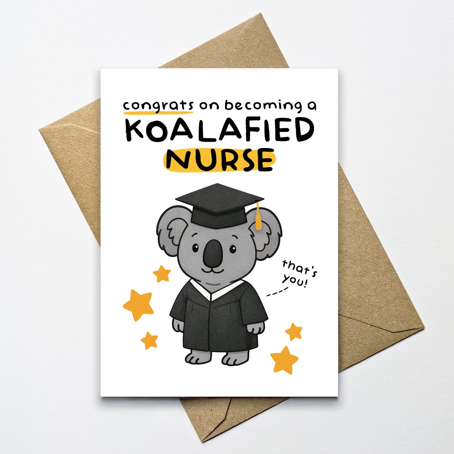 Koalafied Nurse Card