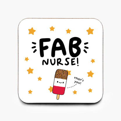 Fab Nurse Coaster