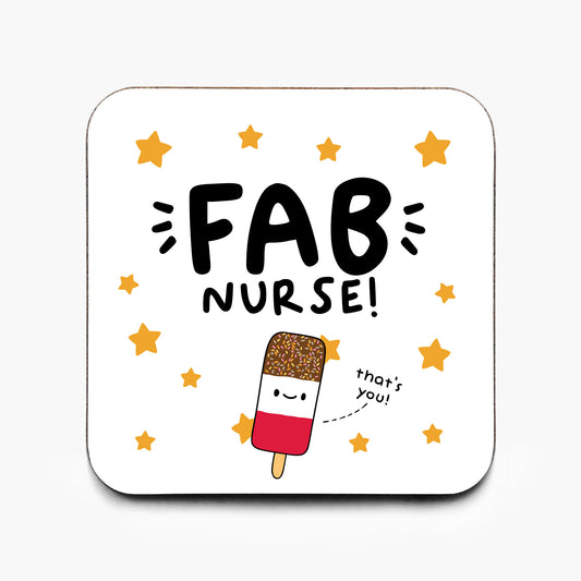 Fab Nurse Coaster