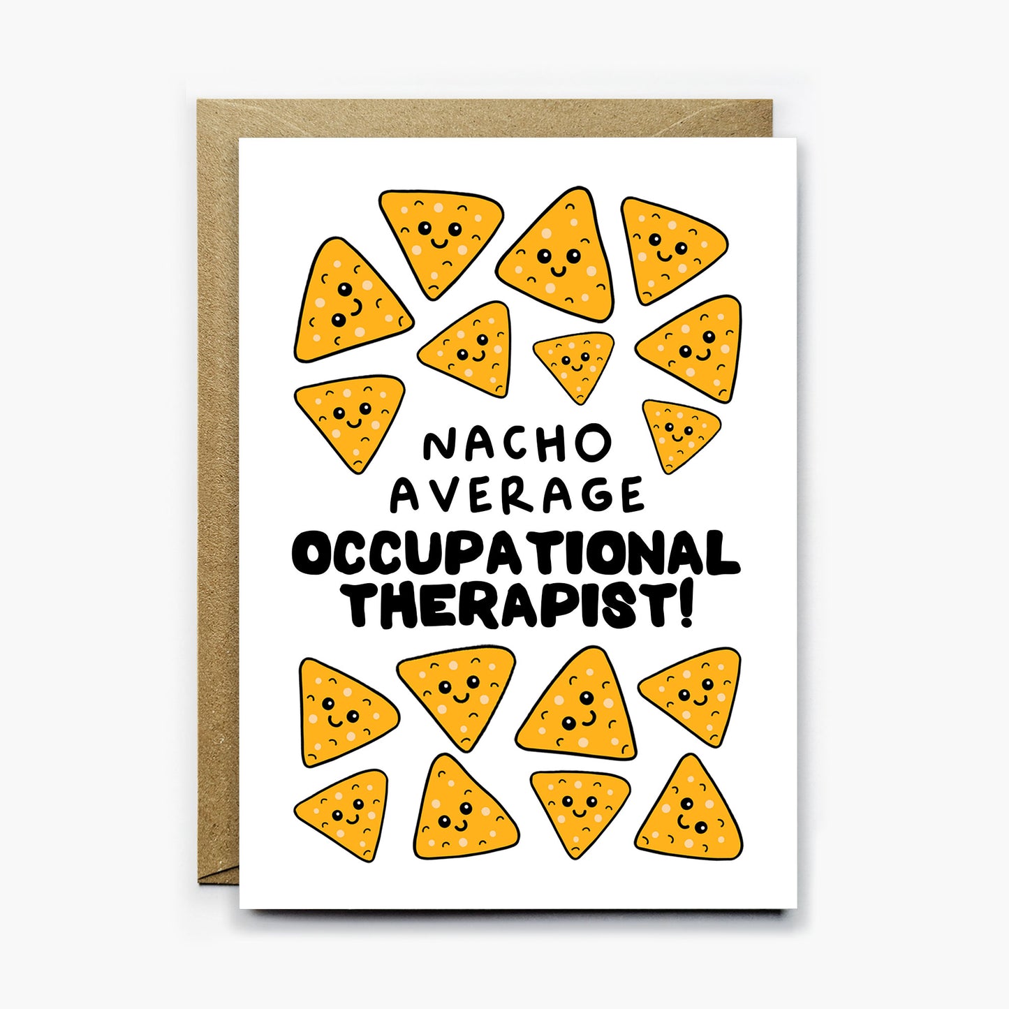 Nacho Average Occupational Therapist Card