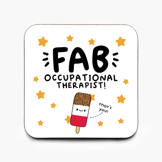 Fab Occupational Therapist Coaster