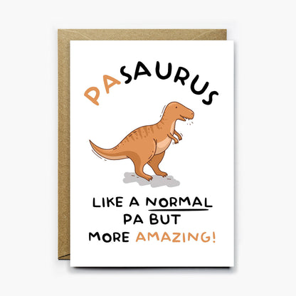 Pa Dinosaur Card