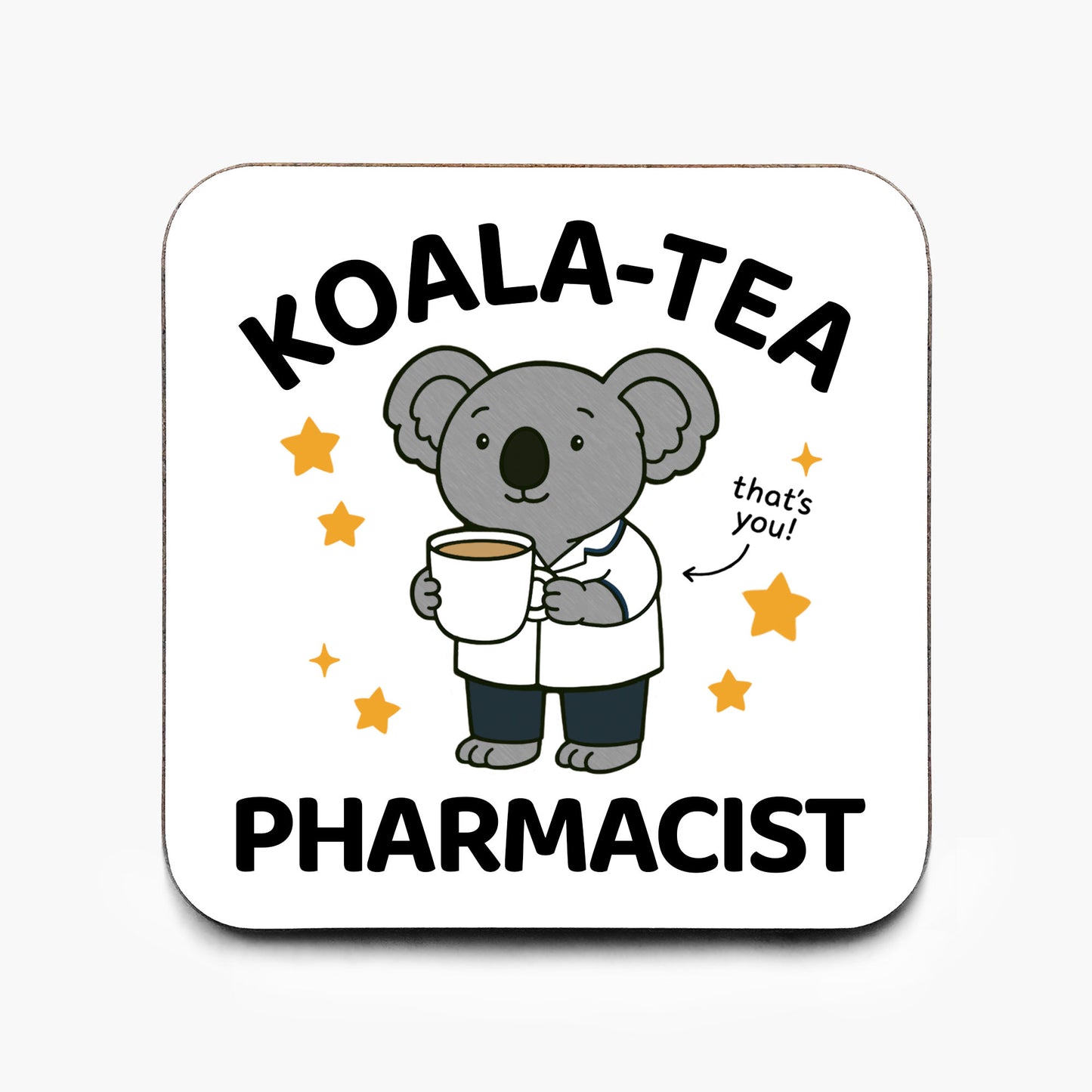 Koala Tea Pharmacist Coaster
