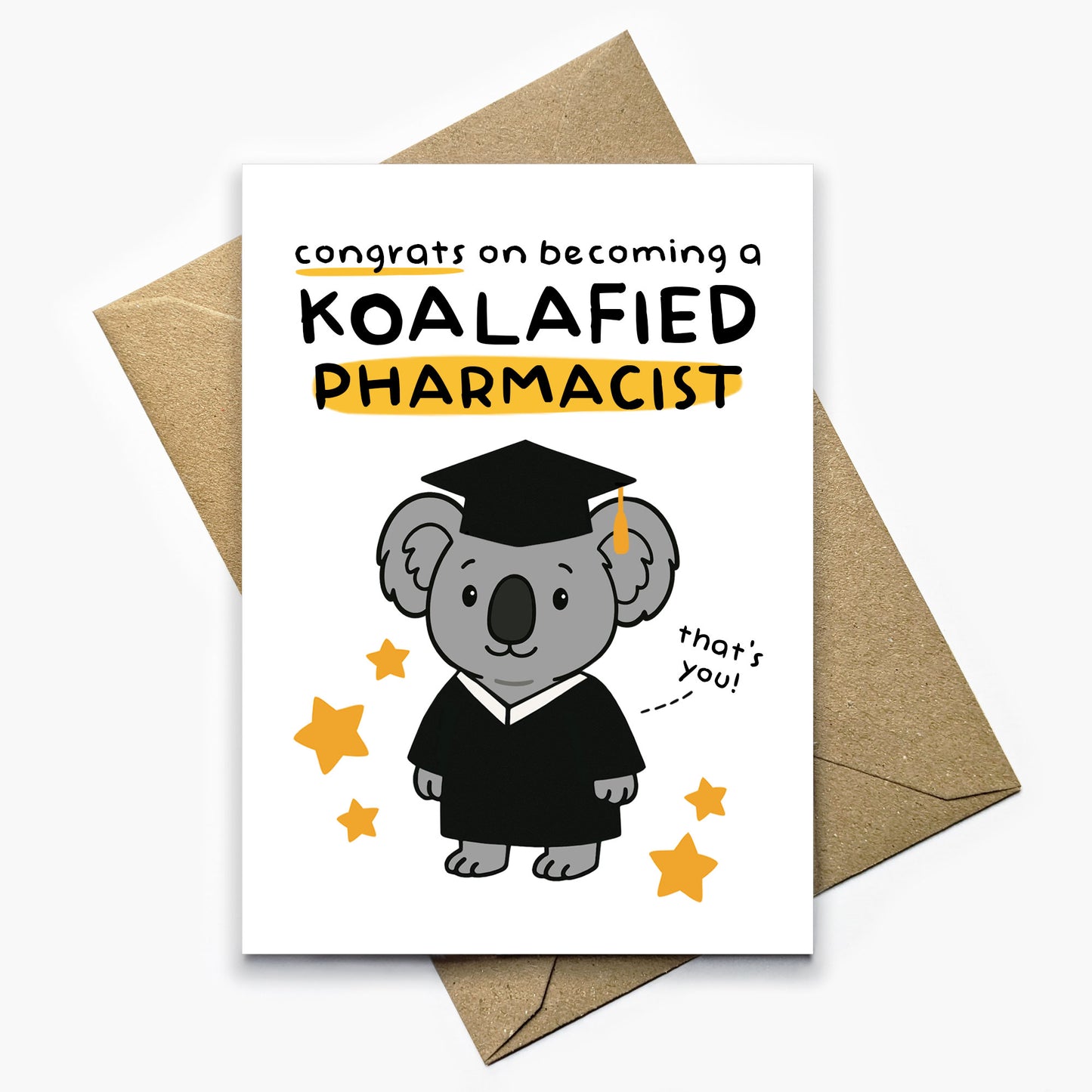 Koalafied Pharmacist Card