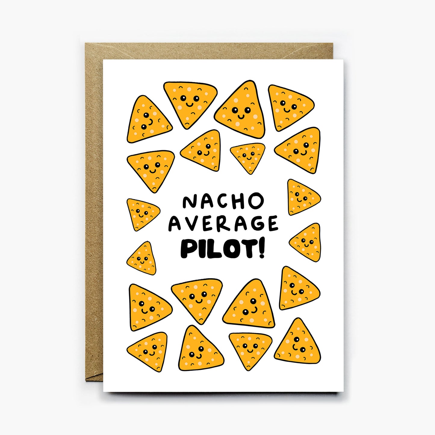 Nacho Average Pilot Card