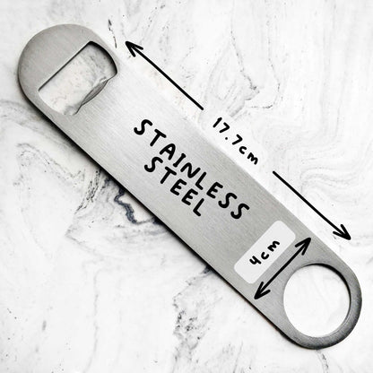 Personalised 18th Birthday Bottle Opener