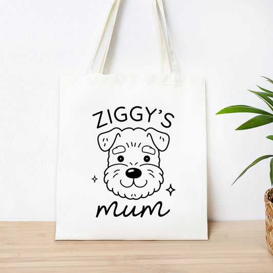 Personalised Schnauzer Mum Tote Bag