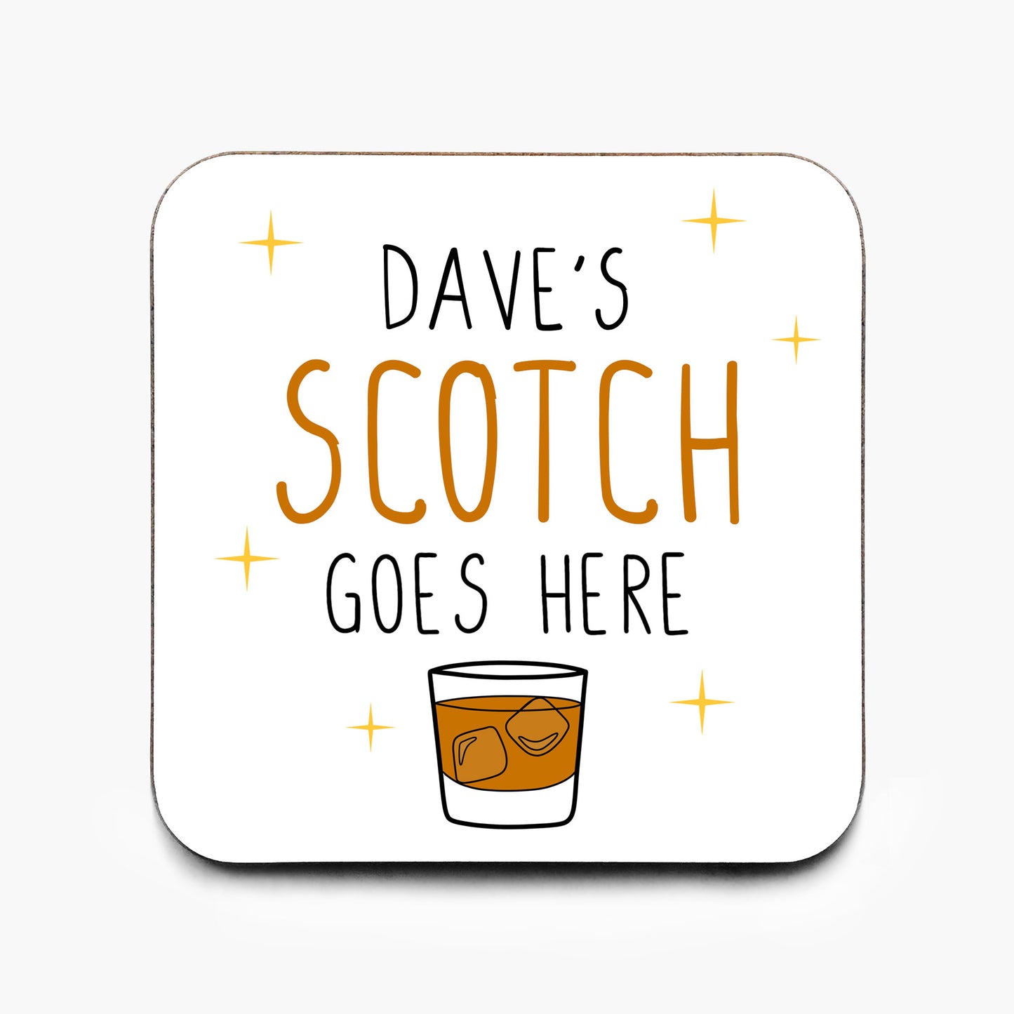Personalised Shandy Coaster