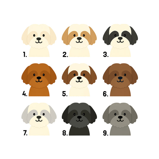 Personalised Shih Tzu Birthday Card