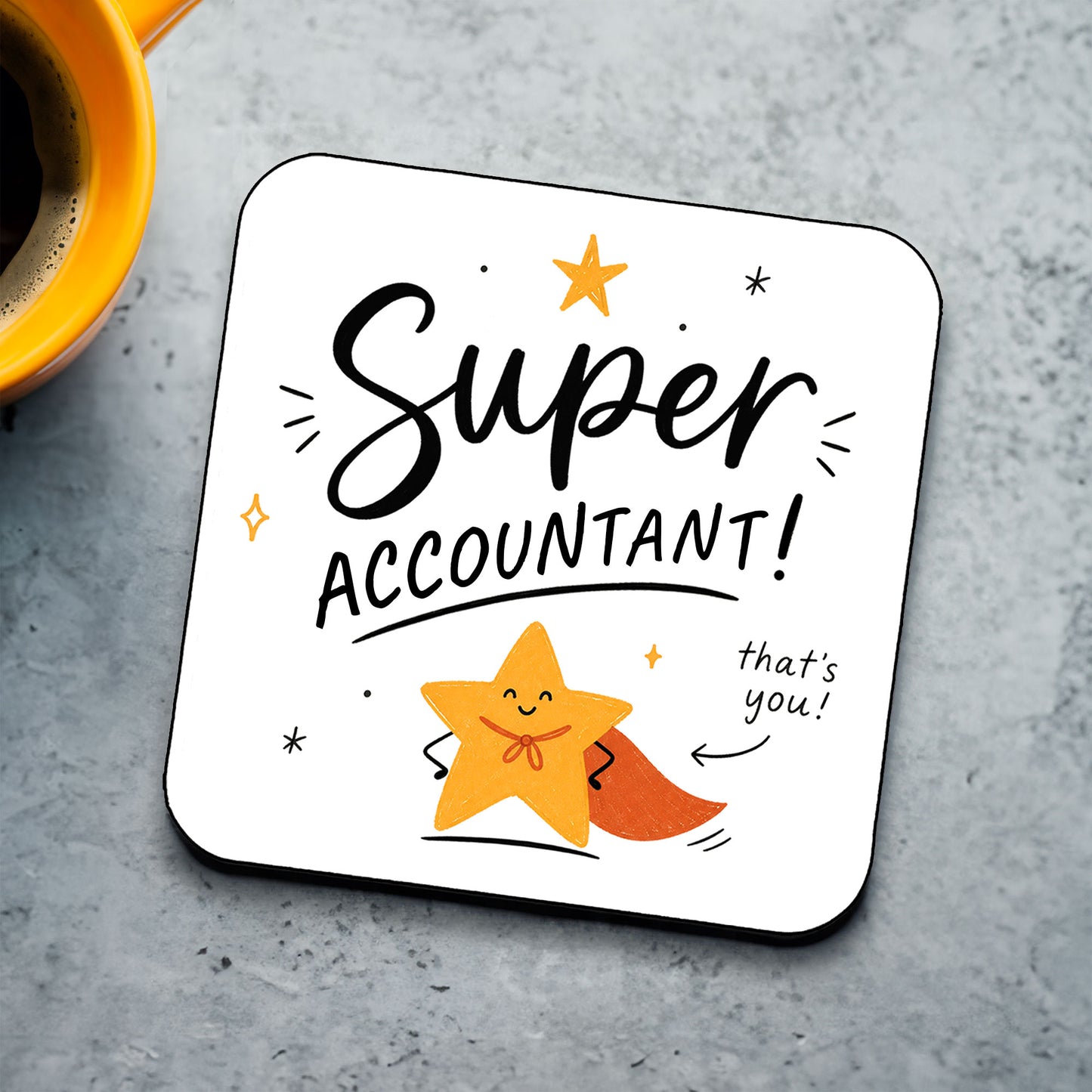 Super Accountant Coaster