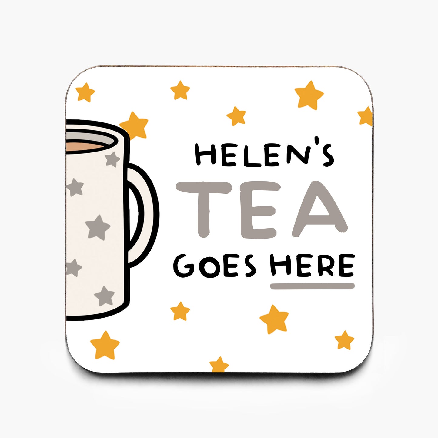 Personalised Tea Coaster