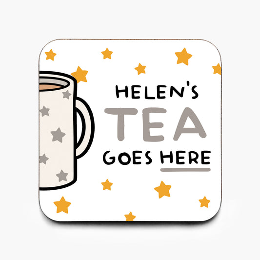 Personalised Tea Coaster