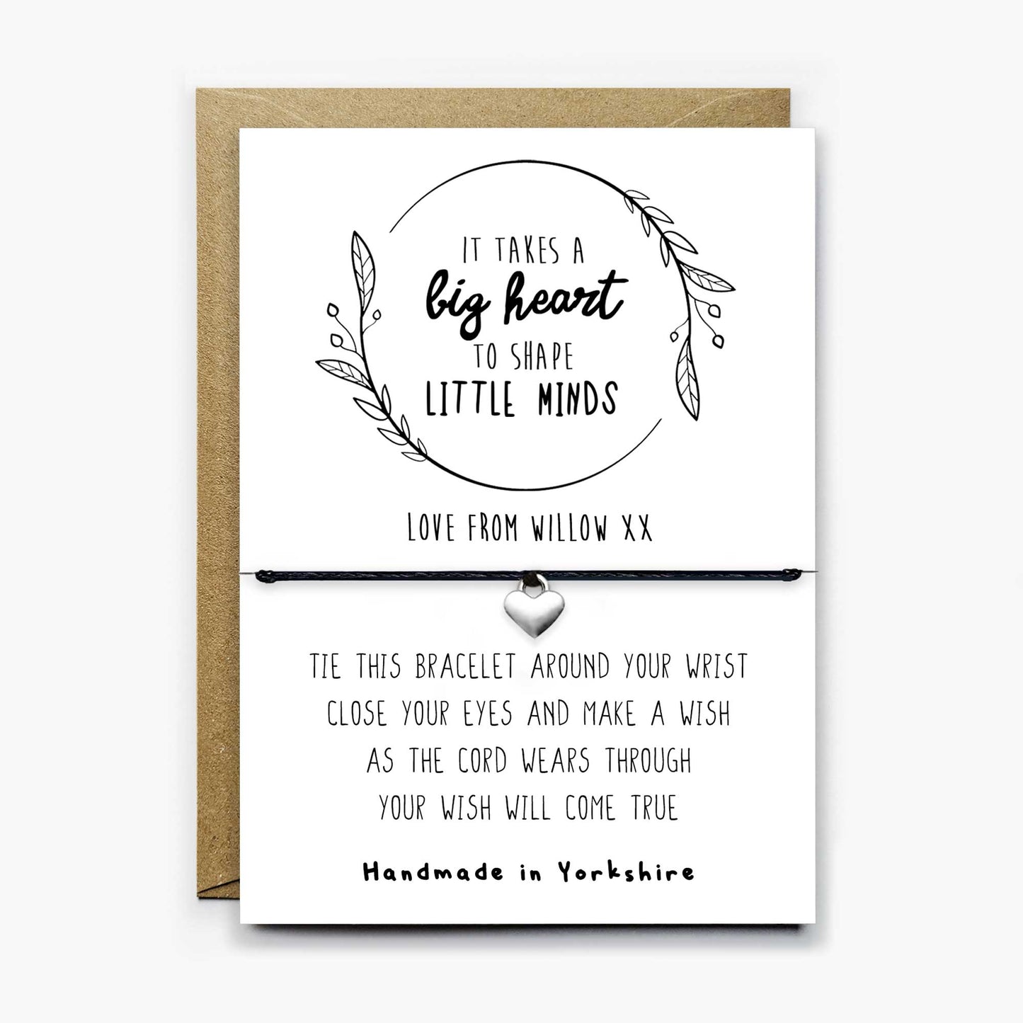 Teacher Wish Bracelet