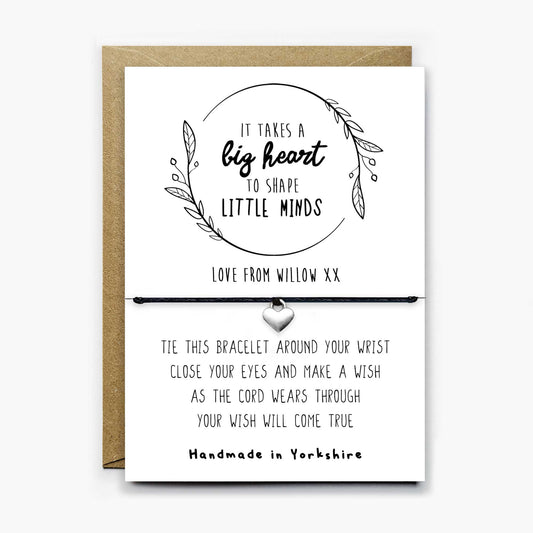 Teacher Wish Bracelet