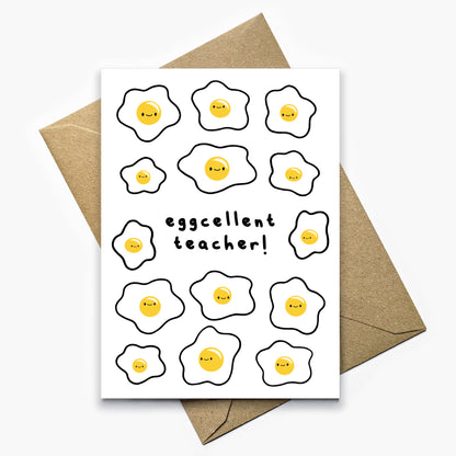 Eggcellent Headteacher Card