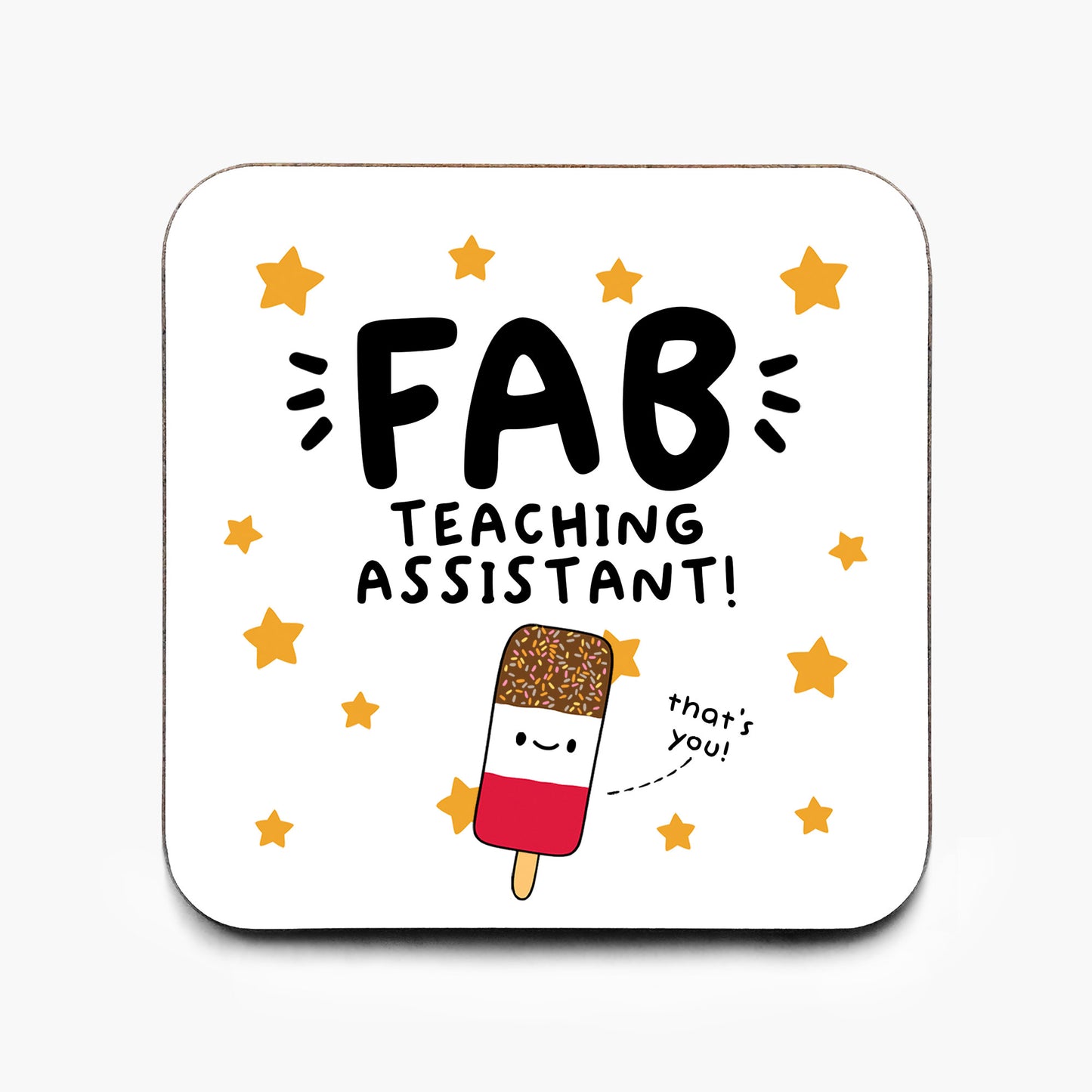 Fab Teaching Assistant Coaster