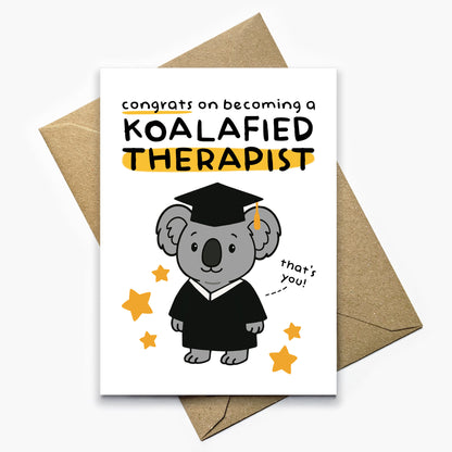 Koalafied Therapist Card