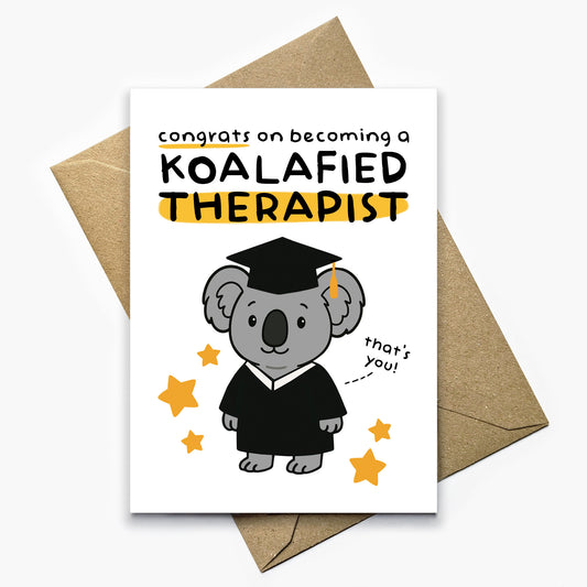 Koalafied Therapist Card