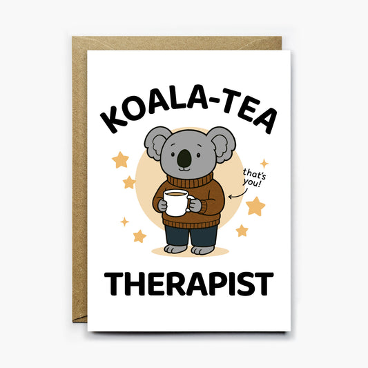 Koala Tea Therapist Card