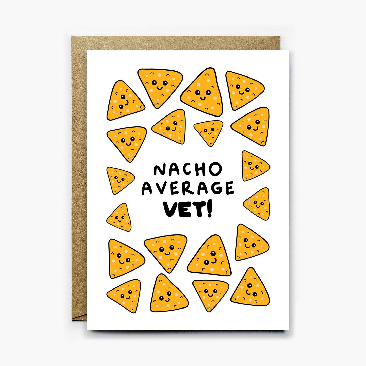 Nacho Average Vet Card