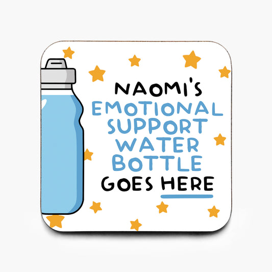 Personalised Emotional Support Water Bottle Coaster