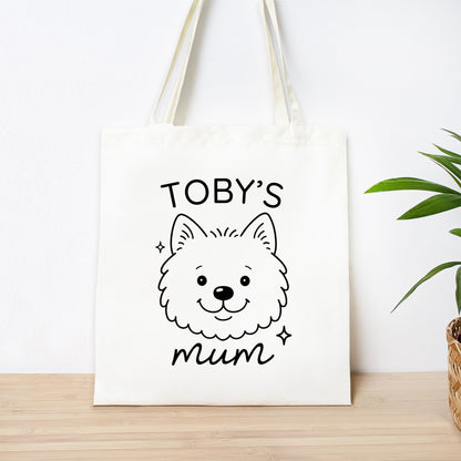 Personalised Westie Mum Tote Bag
