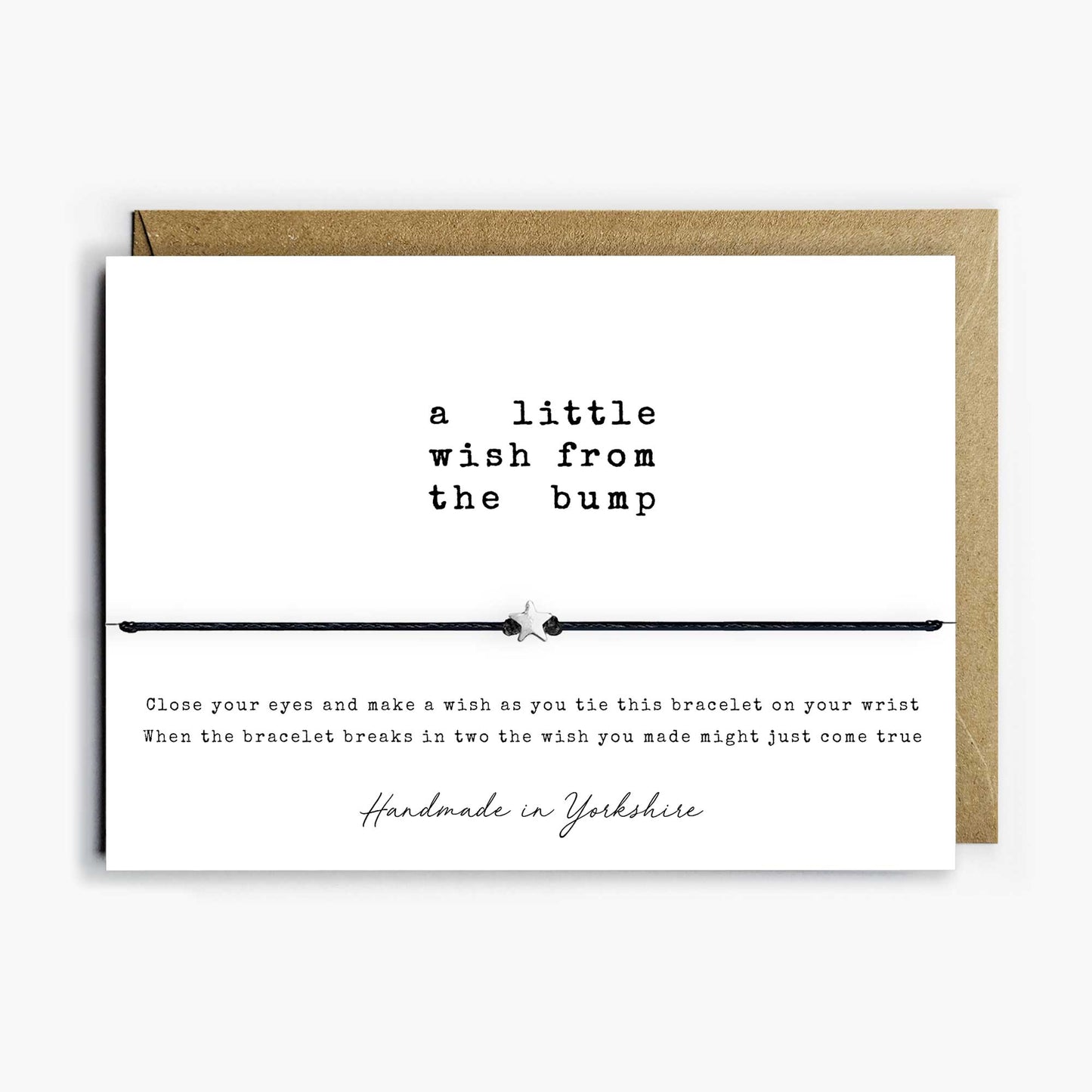 Wish From The Bump Wish Bracelet