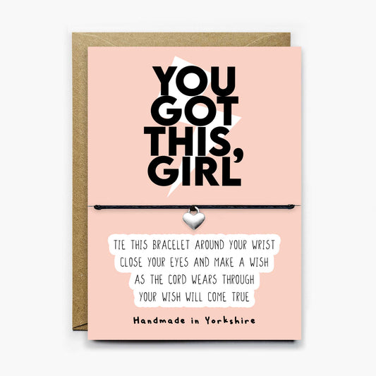 You Got This Girl Wish Bracelet